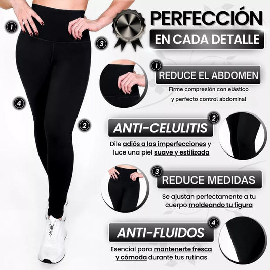 Leggins Toni-Fit PRO®️ Negro talla única 🔥